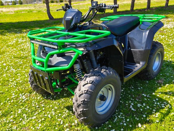2021 Irbis ATV 150U, зелёный, 155000 рублей - вид 2