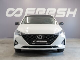 2020 Hyundai Solaris II Рестайлинг, белый, 1415000 рублей, вид 3
