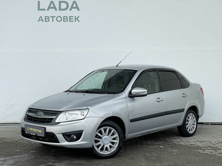 2018 Lada (ВАЗ) Granta I, серебристый, 477000 рублей, вид 1