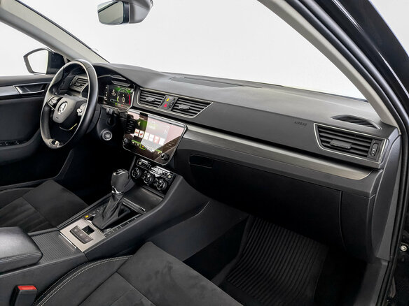 2022 Skoda Superb III Рестайлинг, чёрный - вид 9