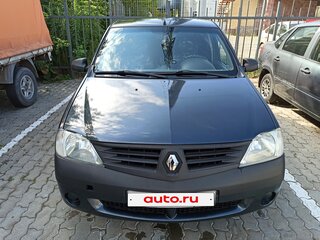 2007 Renault Logan I, серый, 365000 рублей, вид 2