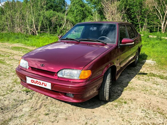 2005 Lada (ВАЗ) 2115, красный, 390000 рублей - вид 1