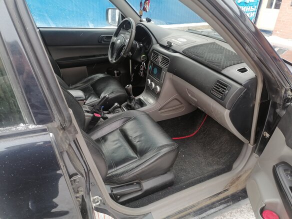 2007 Subaru Forester II Рестайлинг, чёрный, 850000 рублей - вид 7