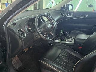 2017 Infiniti QX60 I Рестайлинг, чёрный, 4450000 рублей, вид 4
