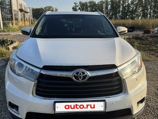 2014 Toyota Highlander III (XU50), белый, 3100000 рублей, вид 1