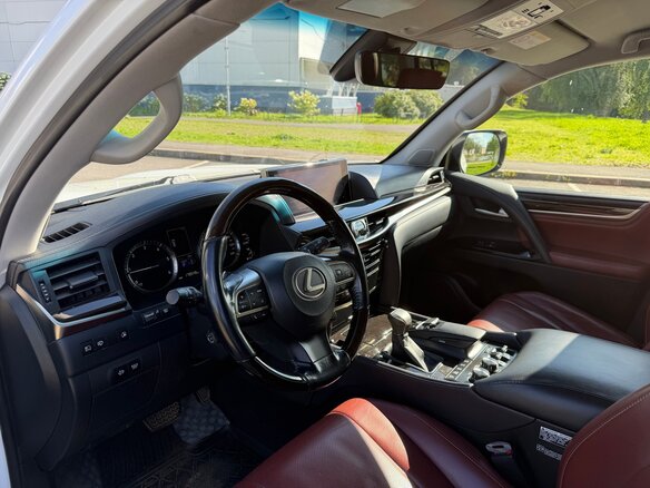 2017 Lexus LX 450d III Рестайлинг 2, белый - вид 6