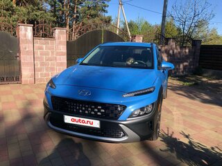 2021 Hyundai Kona I Рестайлинг, голубой, 1300000 рублей, вид 1