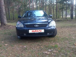 2007 Lada (ВАЗ) Priora I, чёрный, 210000 рублей, вид 2