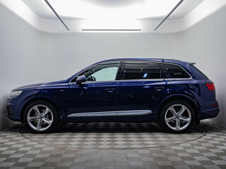 2018 Audi Q7 II (4M), синий, 4649000 рублей, вид 2