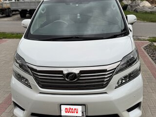 2009 Toyota Vellfire I, белый, 2620000 рублей, вид 1