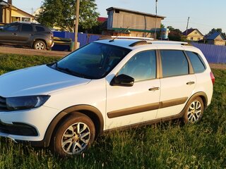 2019 Lada (ВАЗ) Granta Cross I Рестайлинг, белый, 600000 рублей, вид 1