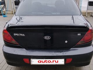2007 Kia Spectra I Рестайлинг 2, чёрный, 460000 рублей, вид 3