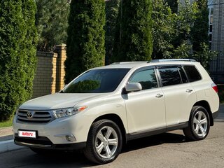 2013 Toyota Highlander II (XU40) Рестайлинг, белый, 2250000 рублей, вид 2