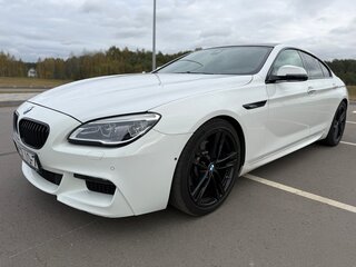 2015 BMW 6 серии Gran Coupe 640i III (F06/F13/F12) Рестайлинг, белый, 2715000 рублей, вид 1