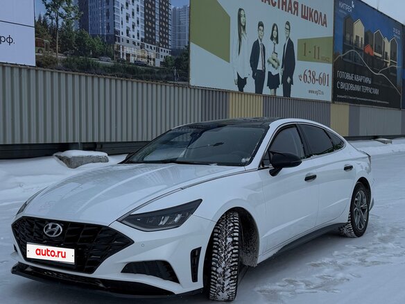 2020 Hyundai Sonata VIII (DN8), белый, 2200000 рублей - вид 1