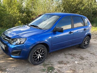 2017 Lada (ВАЗ) Kalina II, синий, 530000 рублей, вид 1