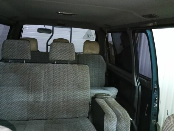 1995 Mitsubishi Delica III, зелёный, 850000 рублей - вид 10