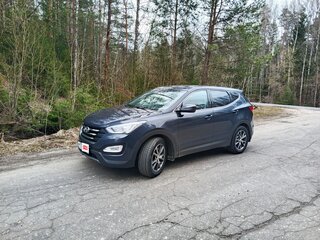 2013 Hyundai Santa Fe III, синий, 1699000 рублей, вид 1