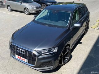 2019 Audi Q7 45 TDI II (4M) Рестайлинг, серый, 5900000 рублей, вид 4
