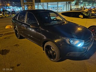 2023 Lada (ВАЗ) Granta Euro-2 I Рестайлинг, чёрный, 600000 рублей, вид 1