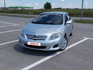 2007 Toyota Corolla X (E140, E150), серебристый, 950000 рублей, вид 3
