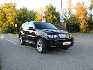 2005 BMW X5 3.0d I (E53) Рестайлинг, чёрный, 1350000 рублей, вид 1