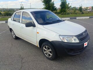 2014 Lada (ВАЗ) Granta I, белый, 270000 рублей, вид 2
