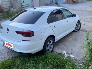 2021 Volkswagen Polo VI, белый, 1300000 рублей, вид 3