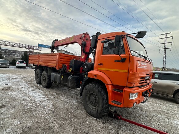 2022 КамАЗ 43118, оранжевый, 7000000 рублей - вид 2