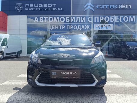 2021 Kia Rio X IV Рестайлинг, чёрный, 1640000 рублей, вид 2