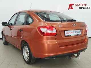 2014 Lada (ВАЗ) Granta I, оранжевый, 389000 рублей, вид 3