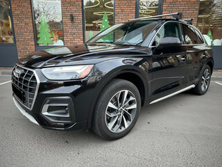 2021 Audi Q5 45 TFSI II (FY) Рестайлинг, чёрный, 3700000 рублей, вид 1