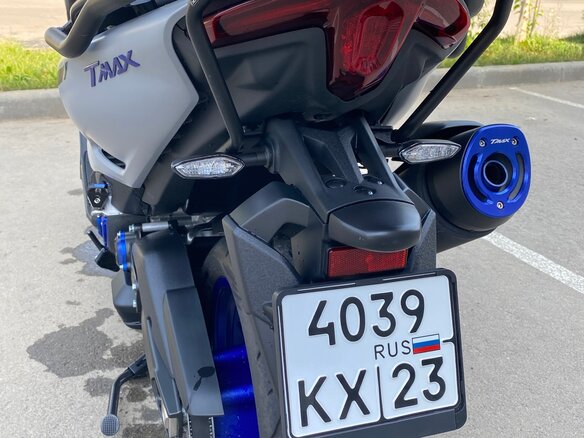 2020 Yamaha TMAX, серый, 999999 рублей - вид 14