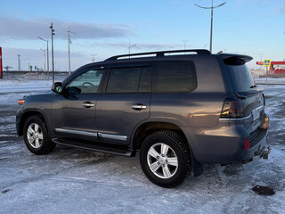 2013 Toyota Land Cruiser 200 Series Рестайлинг 1, серый, 4600000 рублей, вид 3