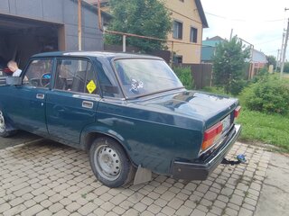 2008 Lada (ВАЗ) 2107, зелёный, 170000 рублей, вид 3