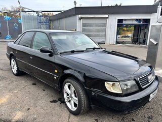 1995 Audi A6 I (C4), чёрный, 370000 рублей, вид 4