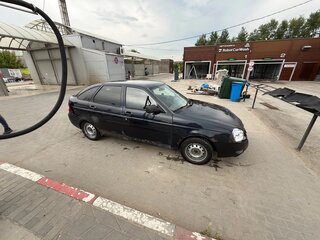 2008 Lada (ВАЗ) Priora I, чёрный, 185000 рублей, вид 5