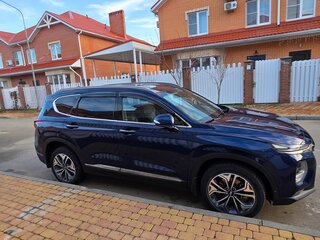 2019 Hyundai Santa Fe IV, синий, 3150000 рублей, вид 2