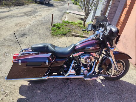 2005 Harley-Davidson Street Glide, фиолетовый, 555000 рублей, вид 1