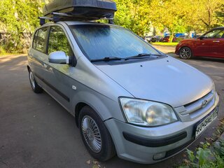 2005 Hyundai Getz I, серебристый, 350000 рублей, вид 5
