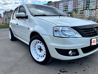 2012 Renault Logan I Рестайлинг, белый, 450000 рублей, вид 4