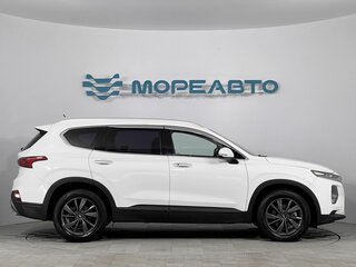 2018 Hyundai Santa Fe IV, белый, 2540000 рублей, вид 4