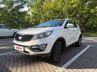 2014 Kia Sportage III Рестайлинг, белый, 1399000 рублей, вид 1