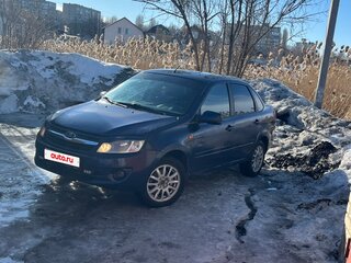 2013 Lada (ВАЗ) Granta I, фиолетовый, 240000 рублей, вид 1