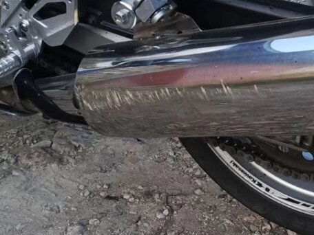 2003 Kawasaki ZZR 1200, серебристый, 400000 рублей, вид 3