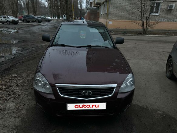 2012 Lada (ВАЗ) Priora I, пурпурный, 160000 рублей