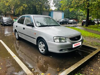 2005 Hyundai Accent ТагАЗ II, белый, 380000 рублей, вид 1