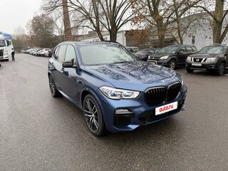 2021 BMW X5 M50d IV (G05/G18), синий, 6510000 рублей, вид 3