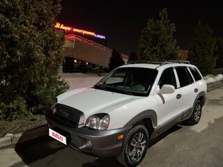 2003 Hyundai Santa Fe I, белый, 900000 рублей, вид 3