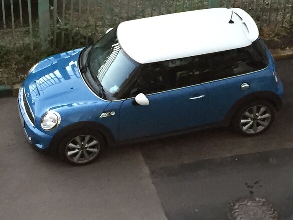 2013 Mini Hatch Cooper S II (R56) Рестайлинг, голубой, 1800000 рублей - вид 3